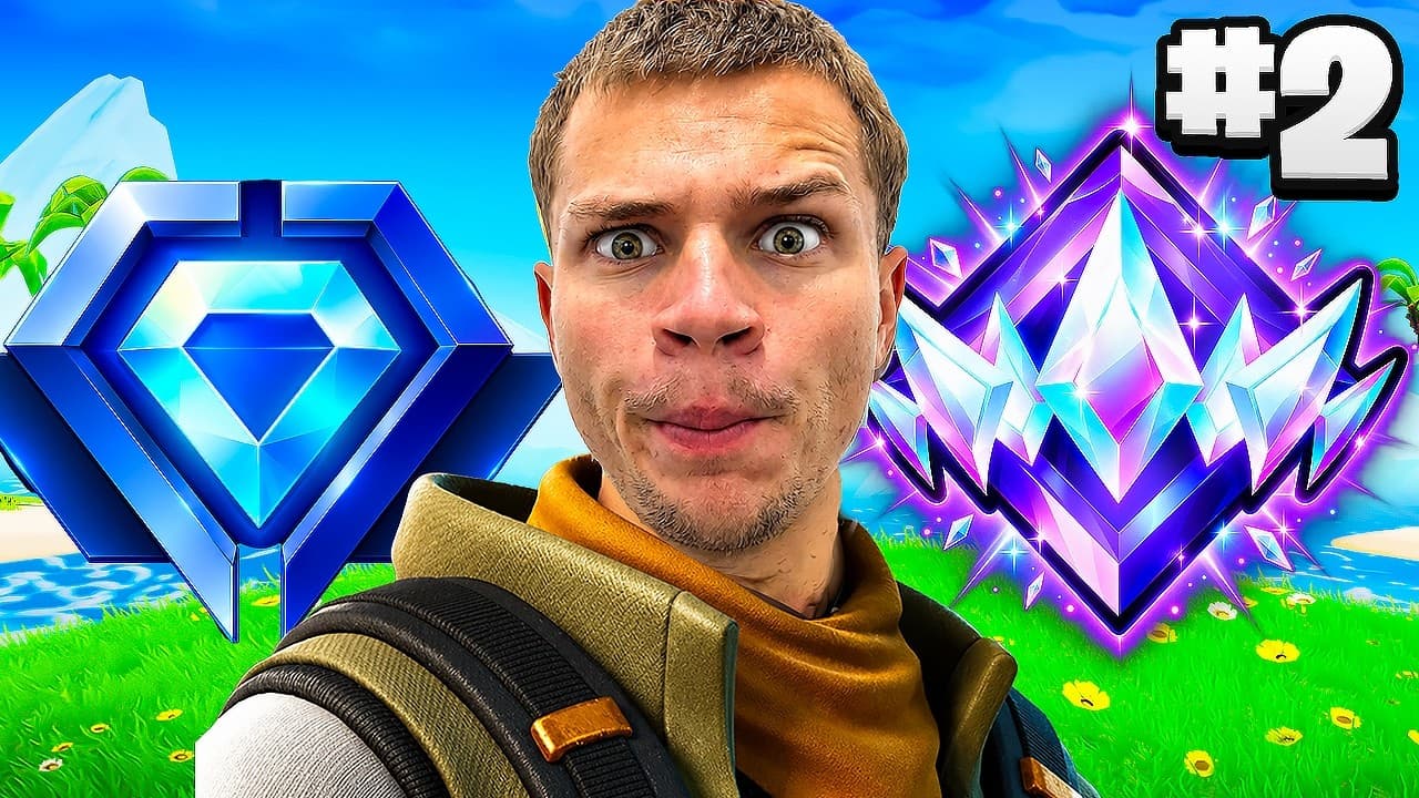 PLAYING FORTNITE RANKED UNTIL IM UNREAL DAY 2