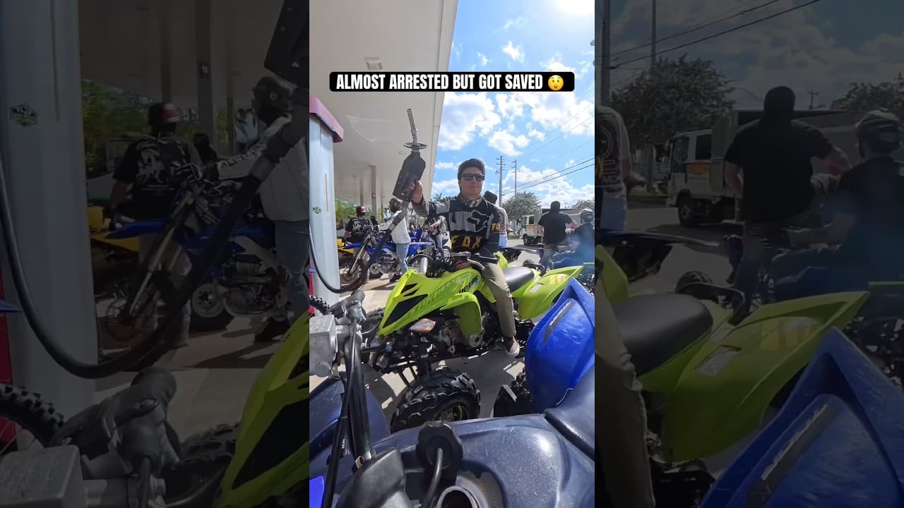 Almost Arrested but got Saved 😲 #nationwidebikelife #besafe #bikelife #nopanic