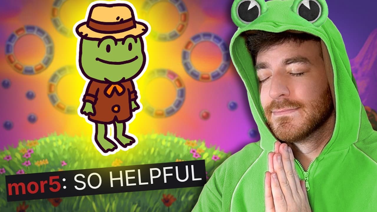 The Ultimate Peggle Challenge, but I programmed a frog