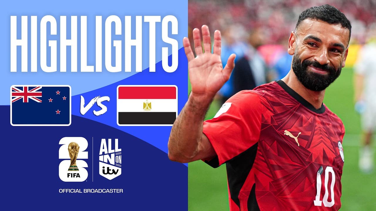 HIGHLIGHTS - New Zealand v Egypt | Crucial Group G Clash! | FIFA World Cup 2026