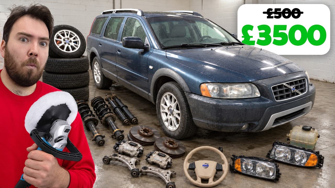 We Fitted £3500 Parts To A £500 Volvo
