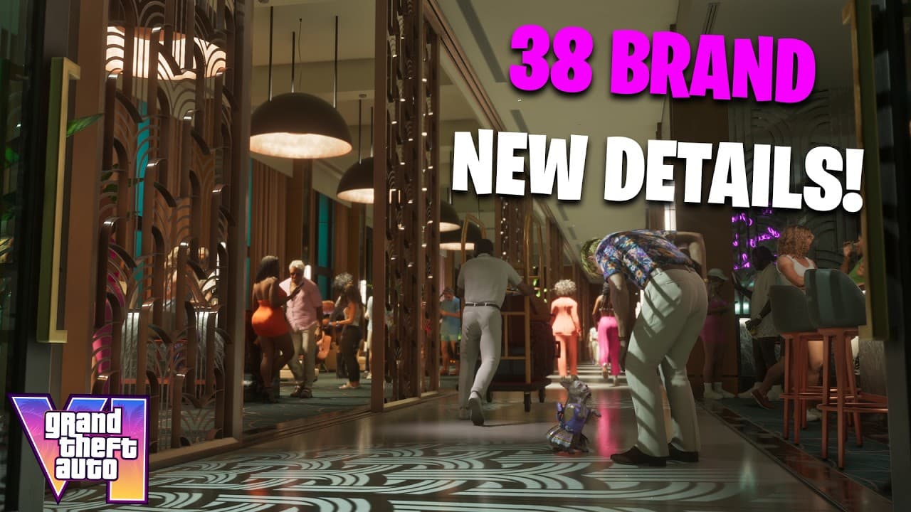 GTA 6: 38 New Details - Gore, Enterable Hotels, Interiors & First-Person