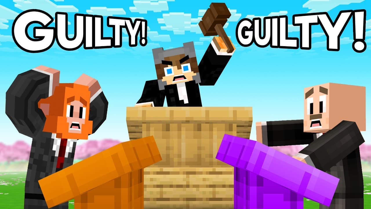 I SUED My Friends in Minecraft Cherry Island