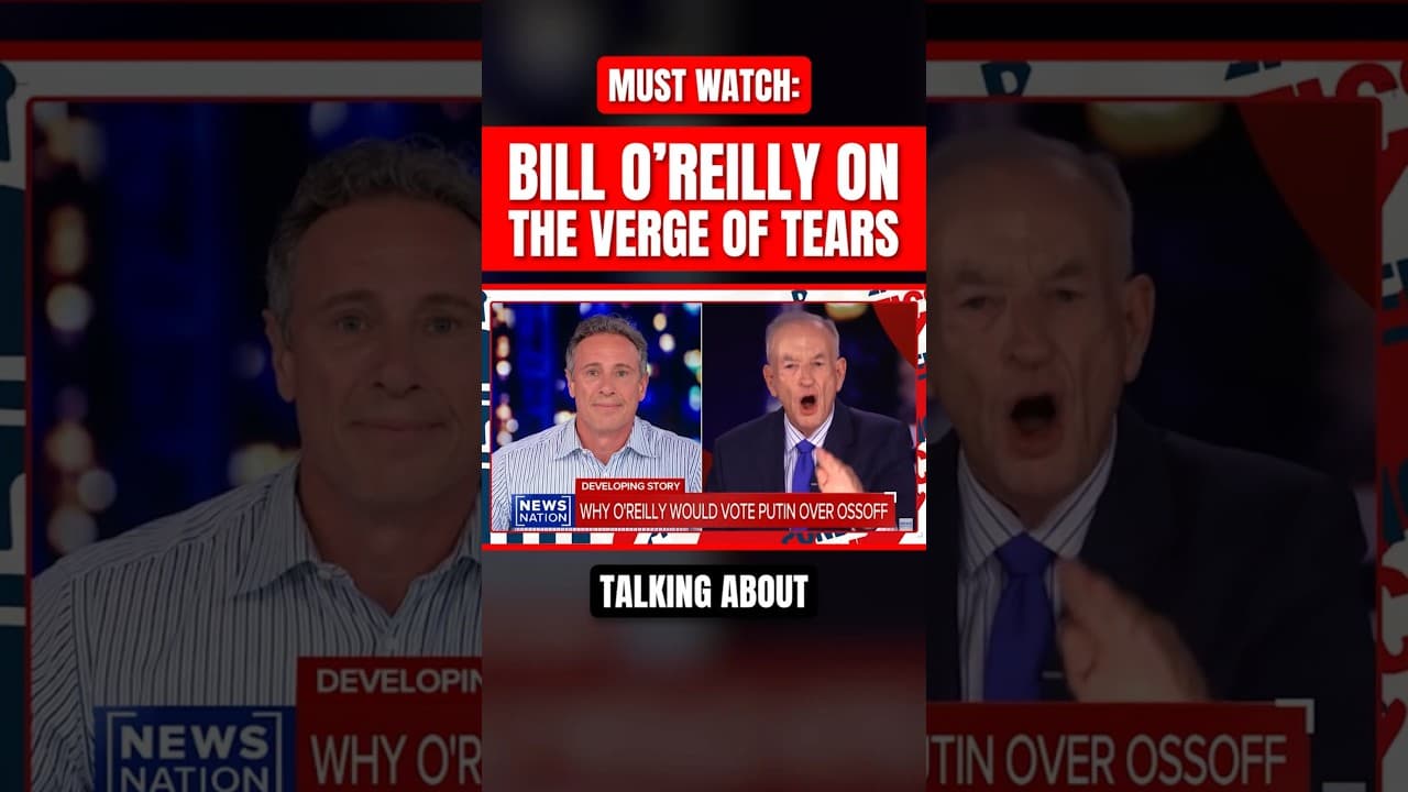 IS BILL O'REILLY CRYING?? 😂
