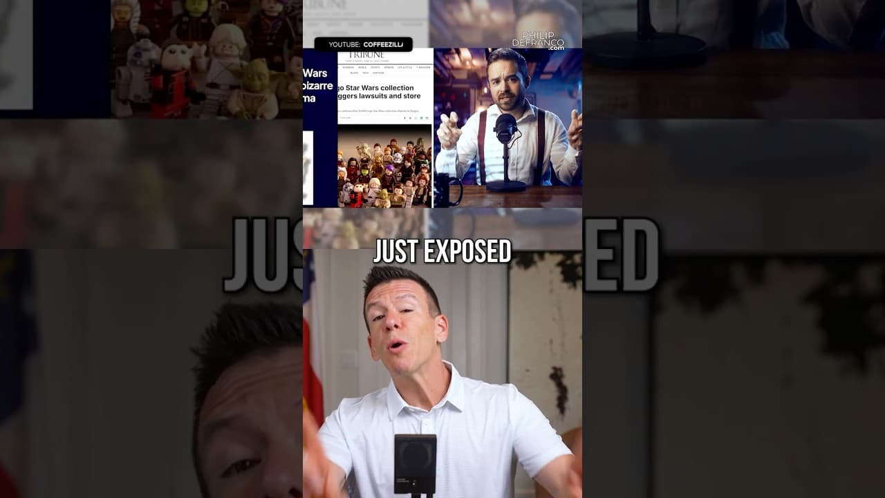 Coffeezilla Exposes Bricks & Minifigs CEO Mid-Lie?!