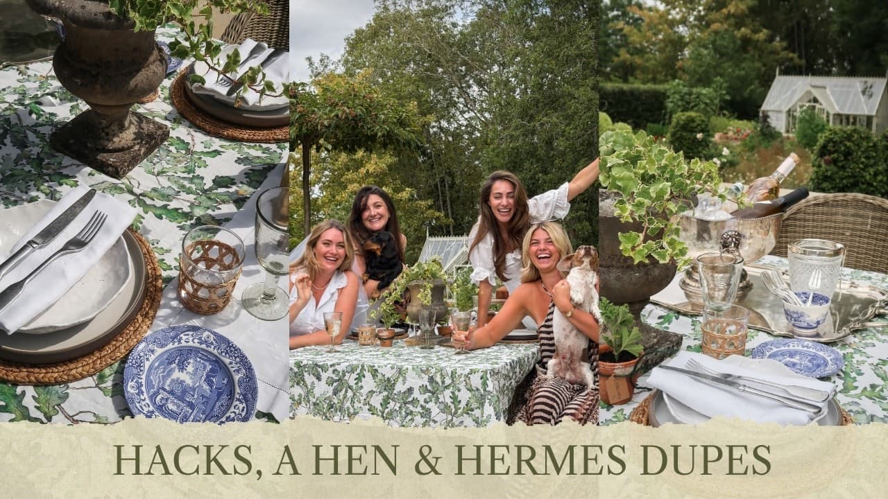 Affordable Home Hacks, A Homemade Hen & I Bought an Hermès Dupe  | Lydia Millen