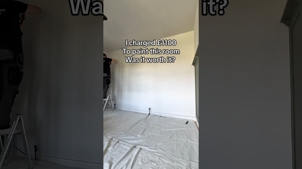 £1100 to paint a room? Was it worth it?