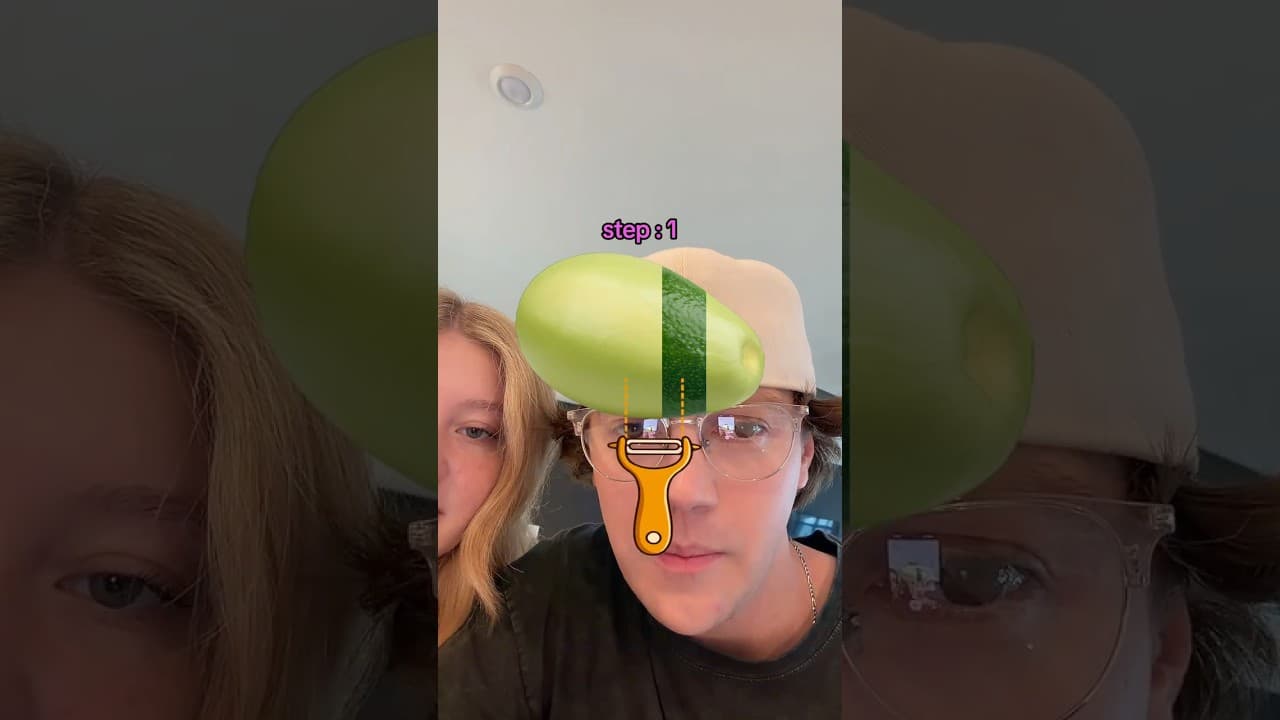 Can you PEEL the avocado?! 😰