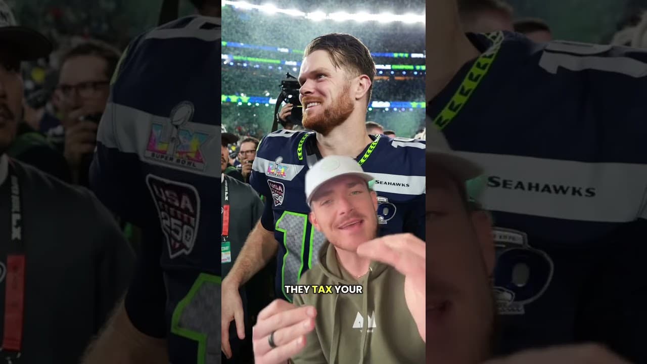 The state of California just ROBBED Sam Darnold BLIND for winning the Super Bowl, thanks to the