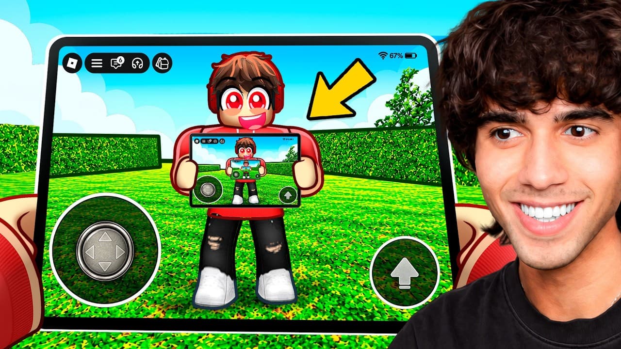PLAYING ROBLOX INSIDE ROBLOX..