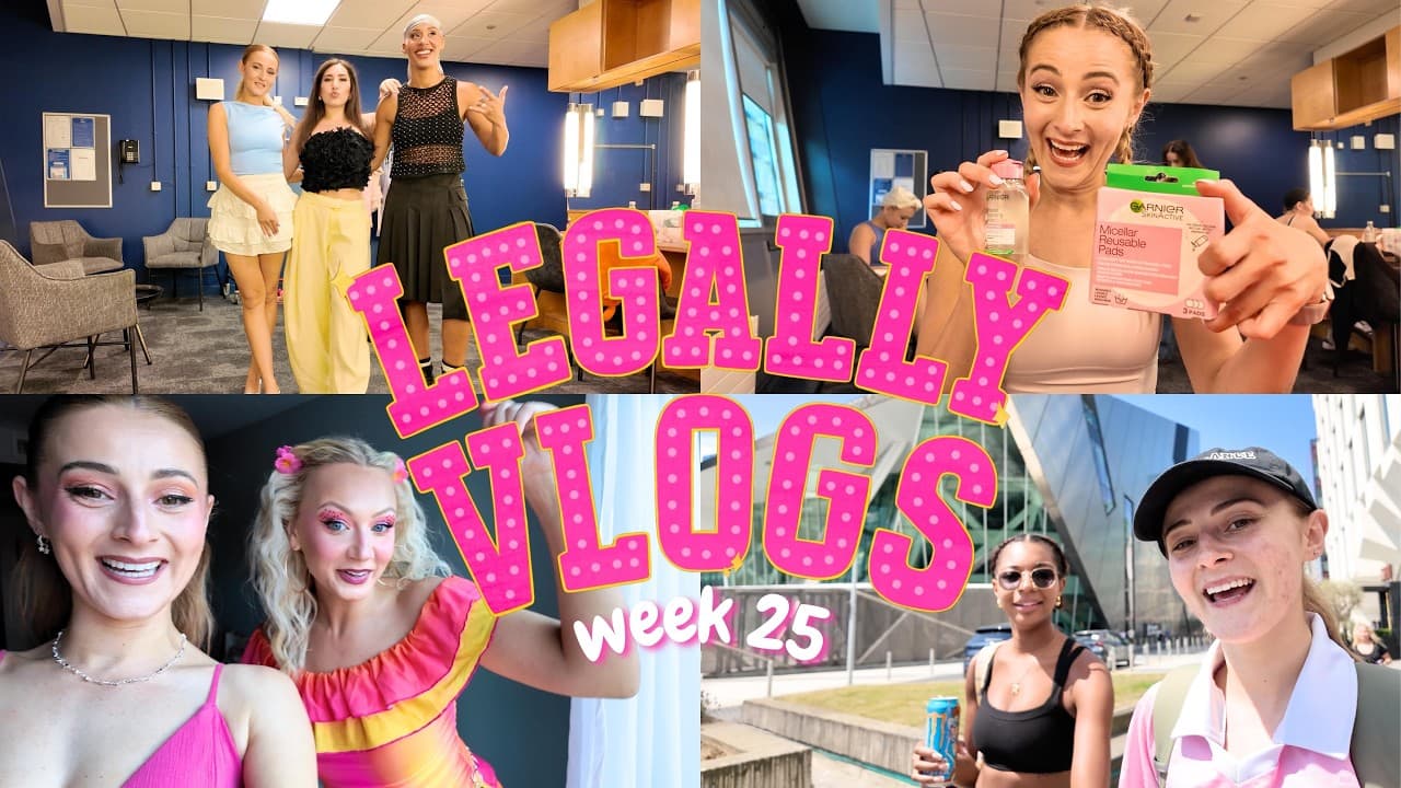 AD LEGALLY VLOGS 25💗press night in Dublin!