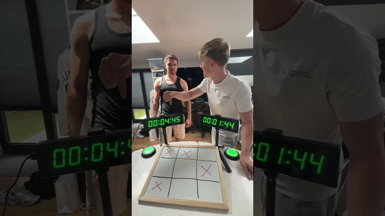 Timer Tic-Tac-Toe 🔥 CRAZY LOCK IN 😮‍💨