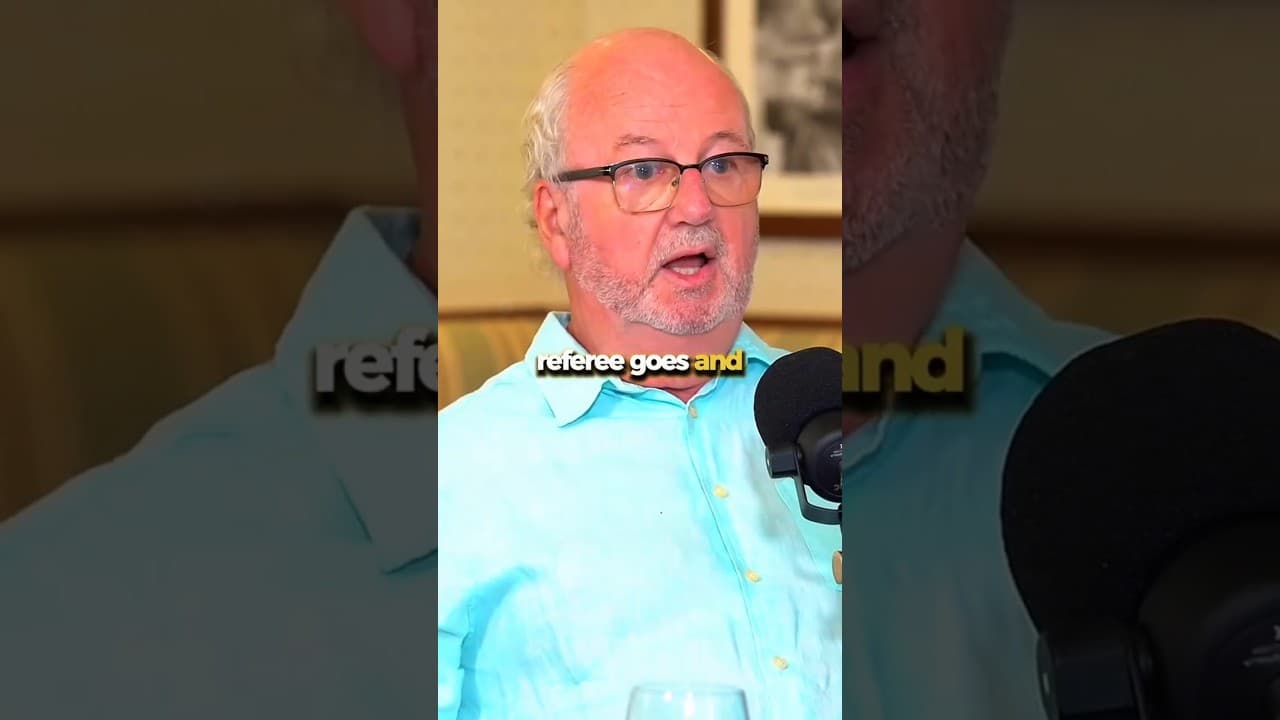 Former Ref's HILARIOUS Pitch Invasion Story #football