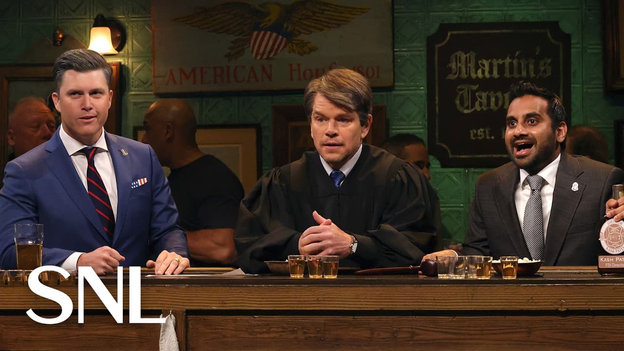 Kavanaugh Hegseth Patel Bar Cold Open - SNL