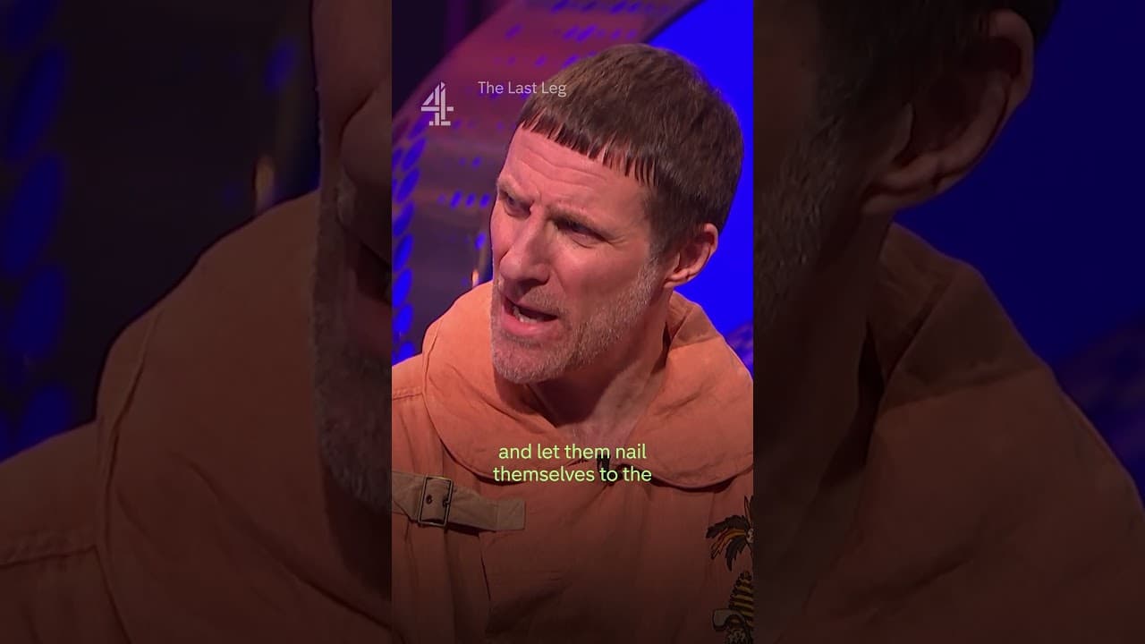 HStikkytokky gets mogged by Jason Williamson and Jack Dee #TheLastLeg