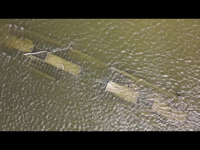 Shipwreck revealed as Danube recedes to record-low levels