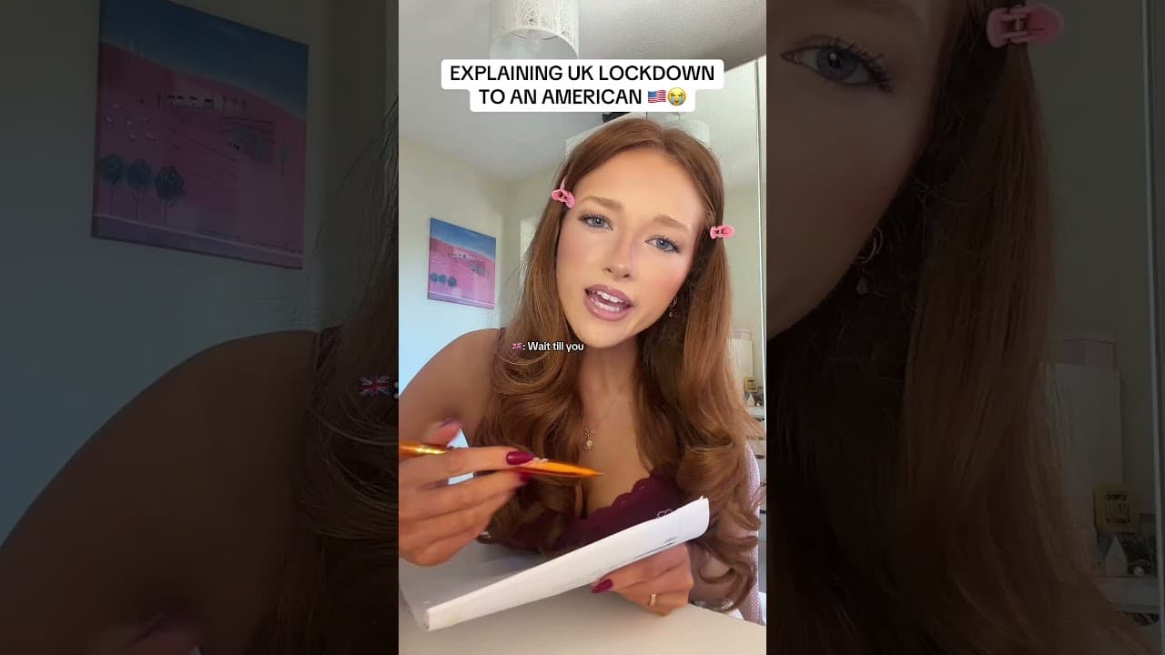 EXPLAINING UK LOCKDOWN TO AN AMERICAN 🇺🇸🇬🇧😭 #fyp #lockdown #2020 #uk #england #covid19 #meme
