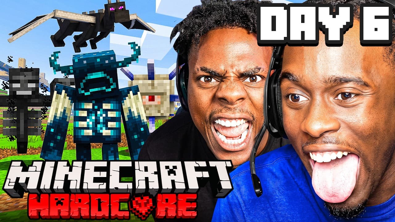 FINAL BOSS RIGHT NOW ⛏️🧱 KAI & SPEED HARDCORE MINECRAFT MARATHON | DAY 6 PART 1