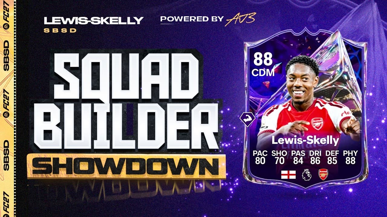 FC27 Squad Builder Showdown! FUTURE STARS LEWIS-SKELLY!!!
