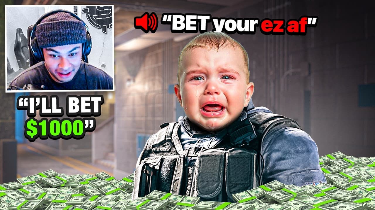I WAGERED The Most TOXIC Kid Ever