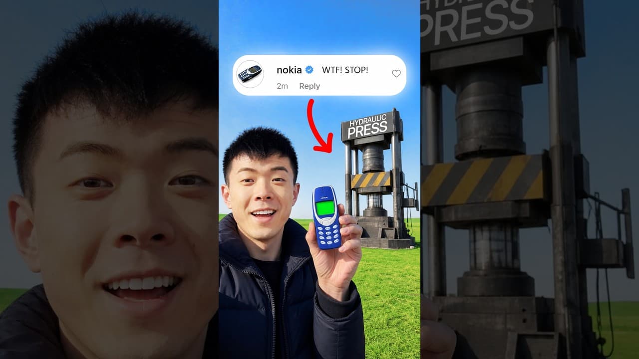 He's Breaking Nokia's Phone Until They Stop 😱