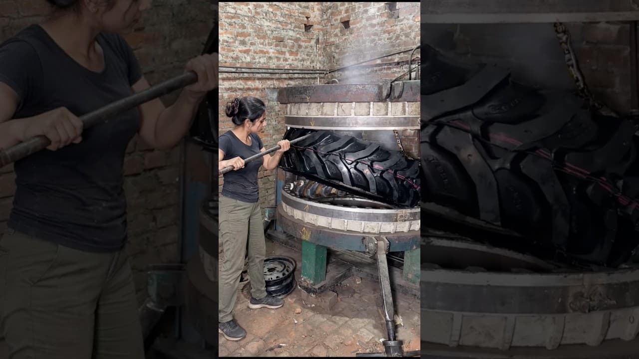 Old Truck Tire Made Like New Again! Amazing Tire Retreading Process #tires #flattire YouTube thumbnail