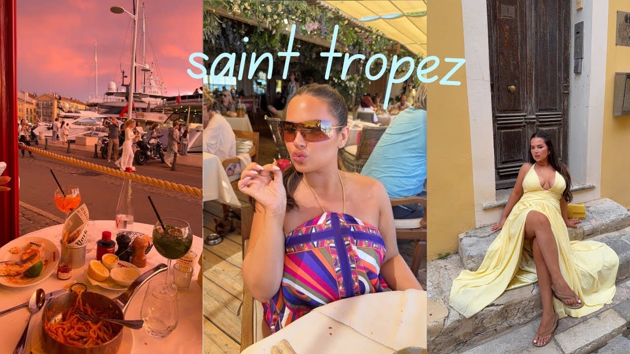LIDIA & CINZIA TAKE ST TROPEZ!!!