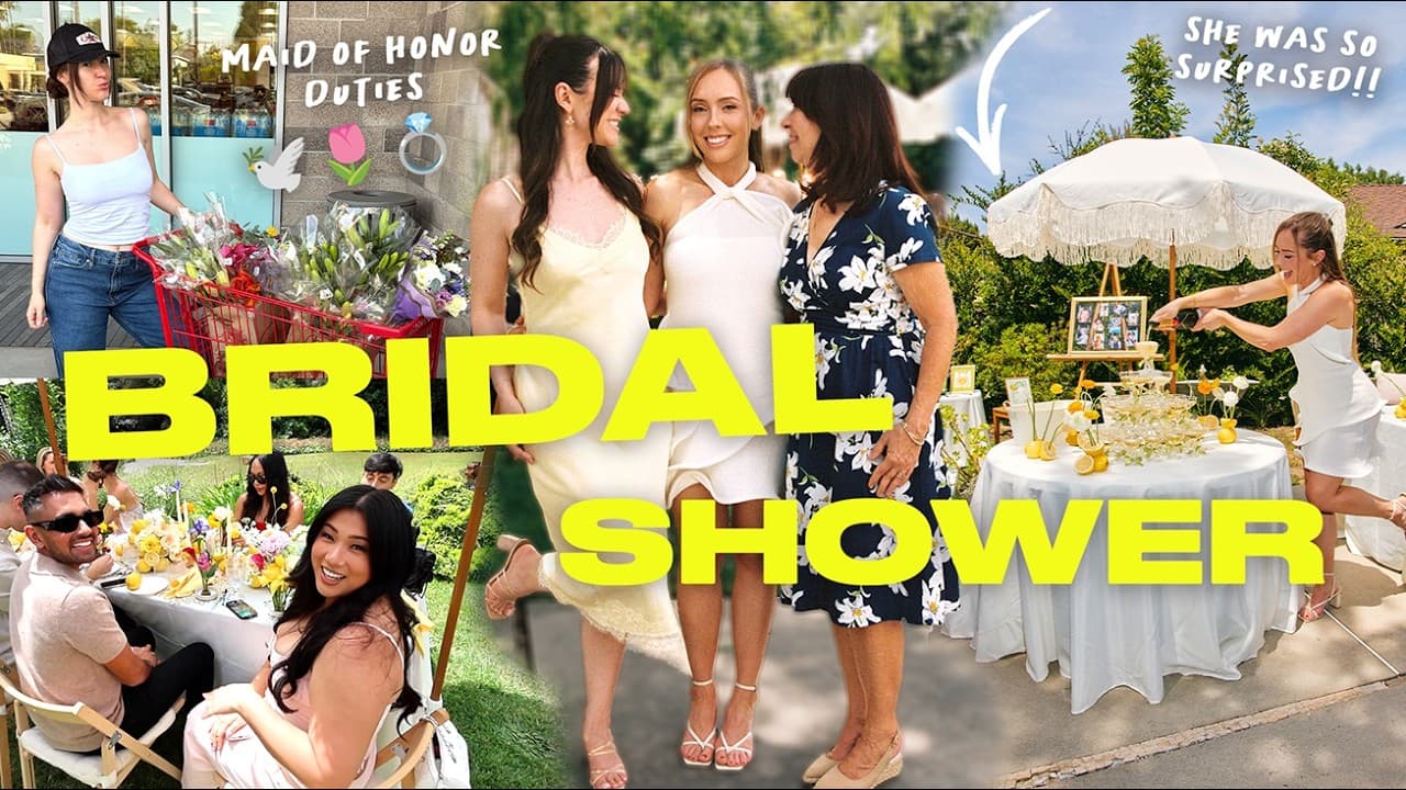 Throwing Ashley a SURPRISE BRIDAL SHOWER!!! ๐๐๏ธ