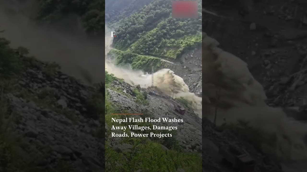 Nepal Flash Flood Washes Away Villages, Damages Roads, Power Projects | N18G