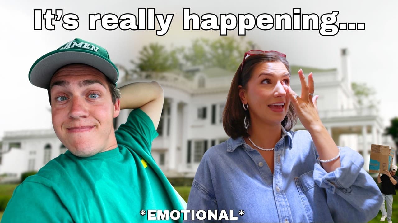 packing up our house got more emotional than expected…