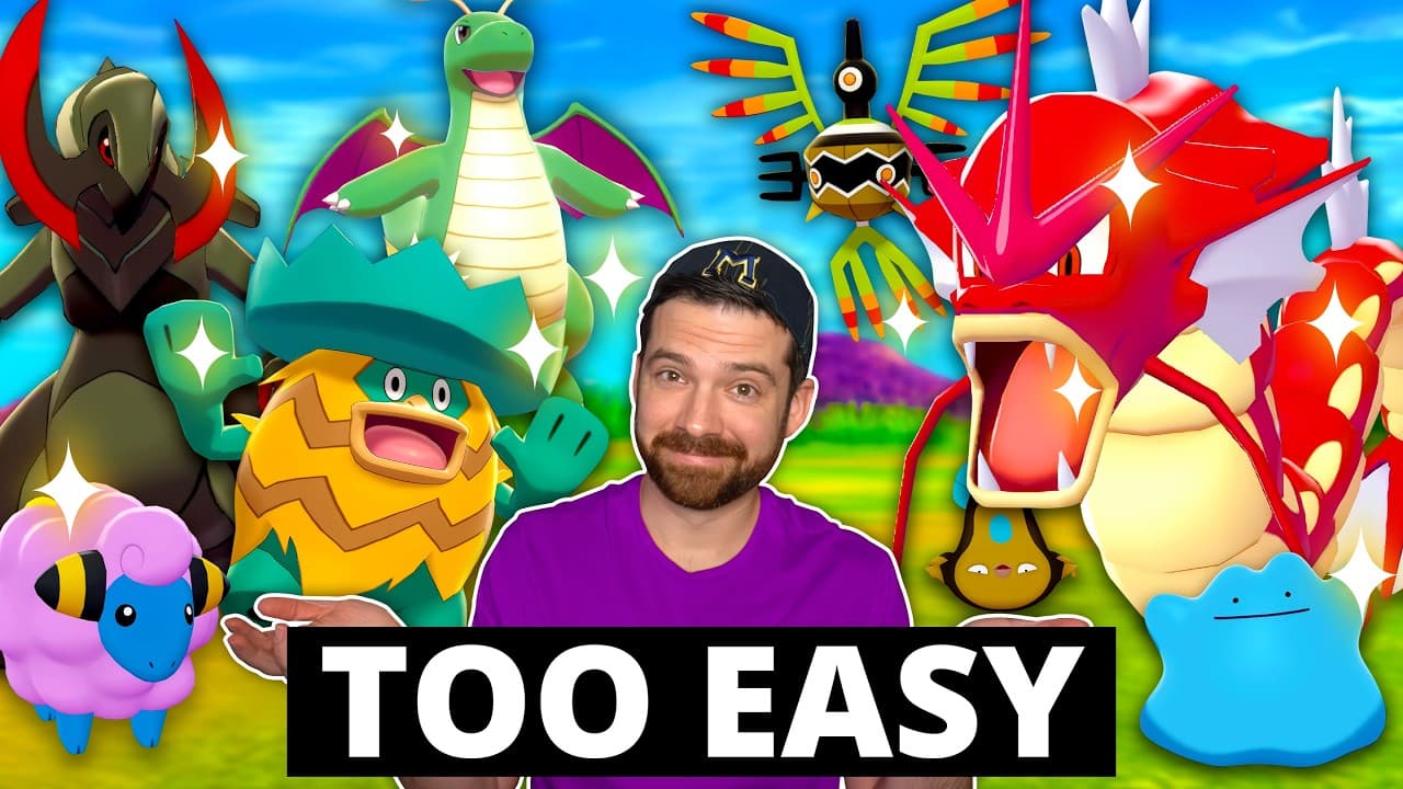 Easiest Shiny Pokémon in Every Game