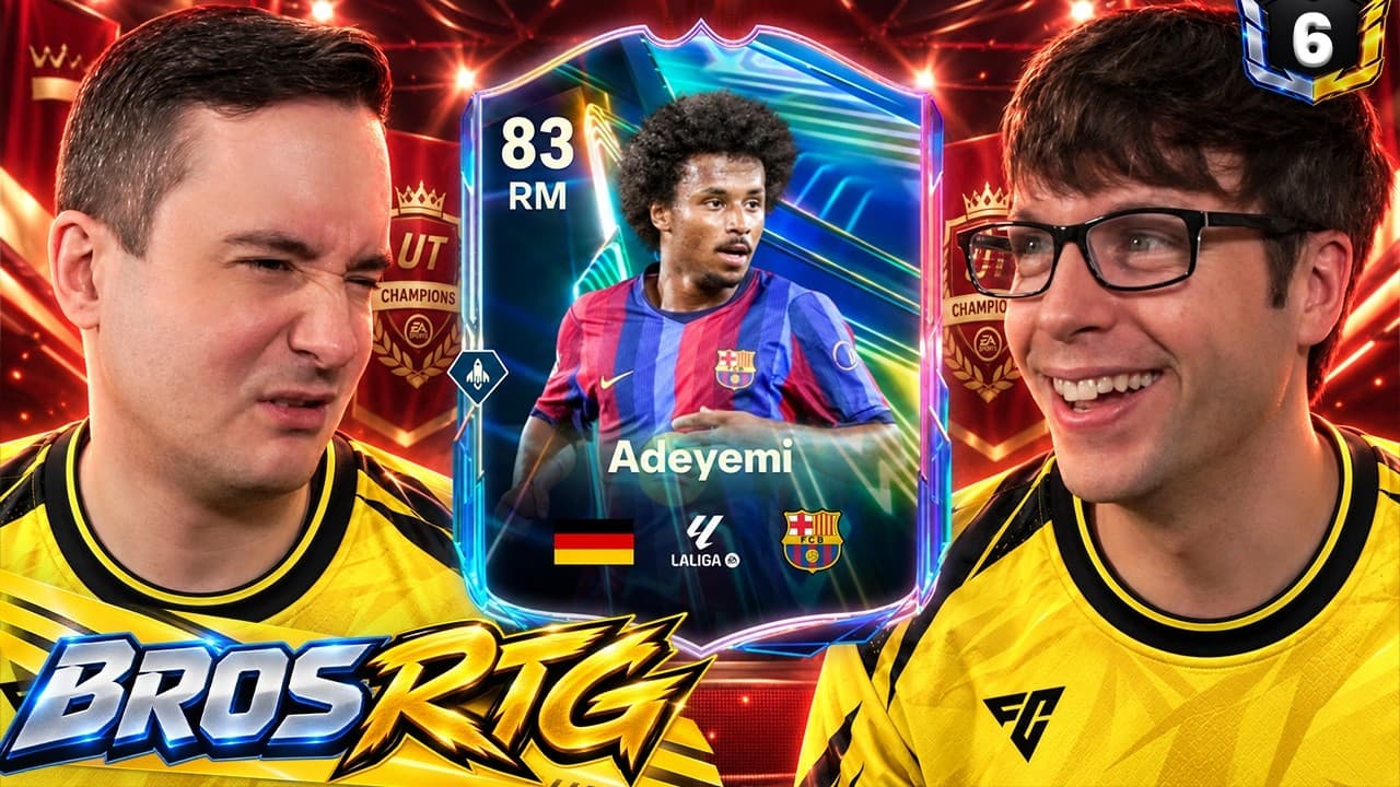 WE UNLOCKED ADEYEMI TO SAVE OUR FUT CHAMPS!! (FC 27 BROS RTG #6)