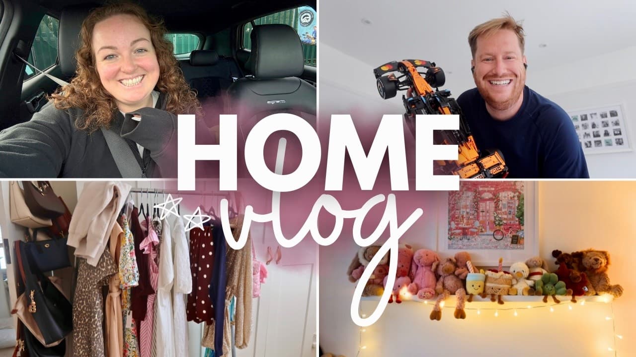 HOME VLOG! 🏡 run errands with me, recent lego builds & prepping for back-to-back trips 🙌 ad