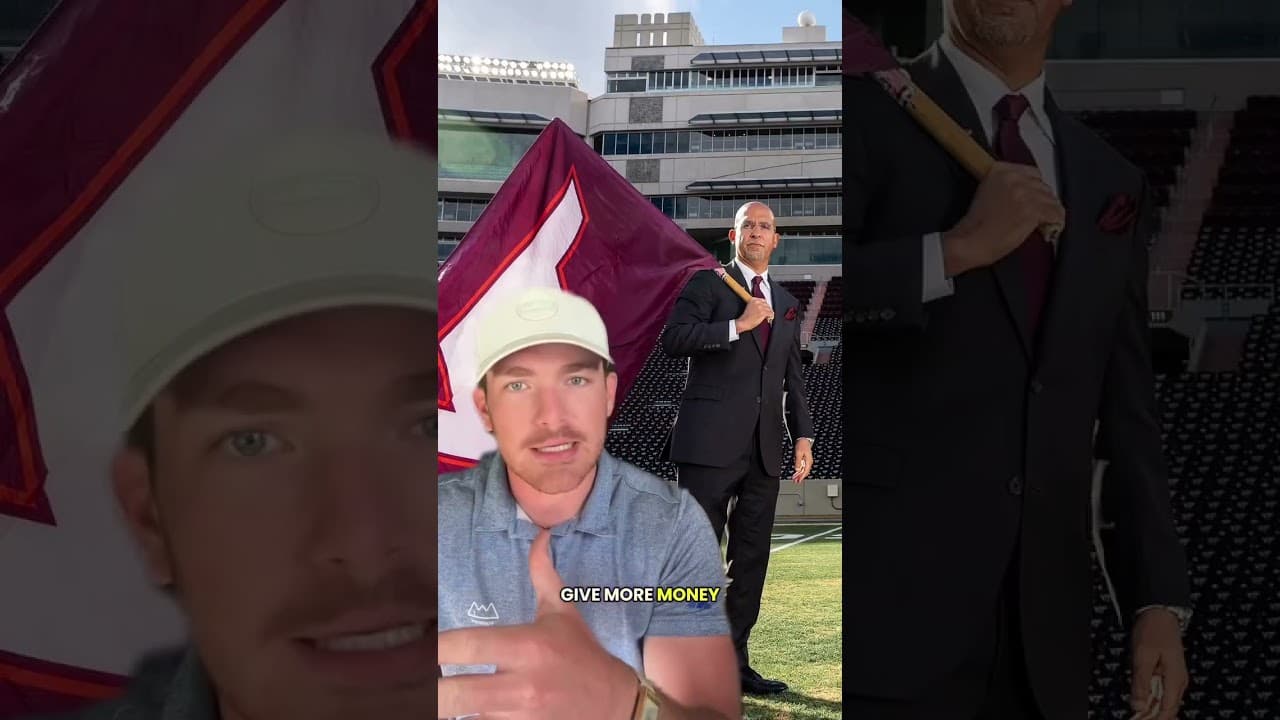 Virginia Tech just got an anonymous donation to their athletics department for $75 MILLION