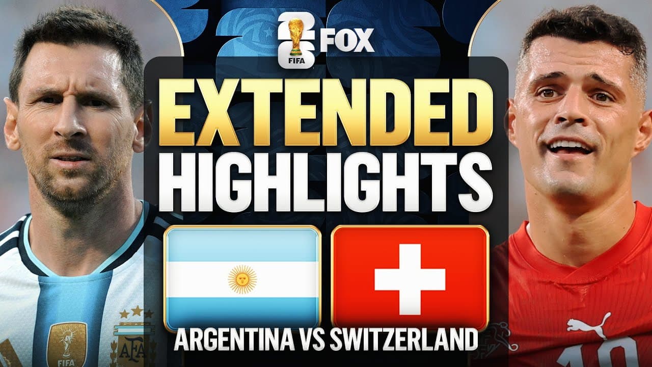 Argentina vs Switzerland Highlights 🌎🏆 2026 FIFA World Cup™ | Quarterfinals