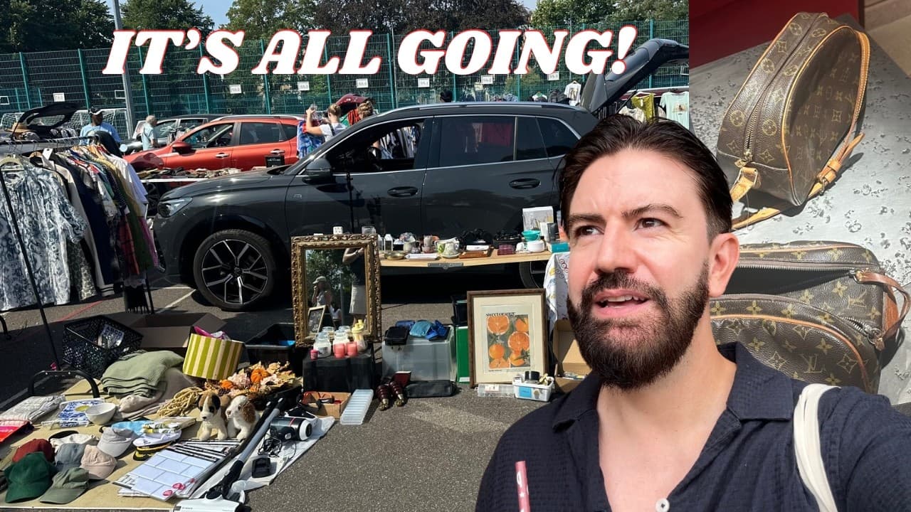 I’M SELLING EVERYTHING! Huge Declutter + Peckham Car Boot Sale | London Vlog