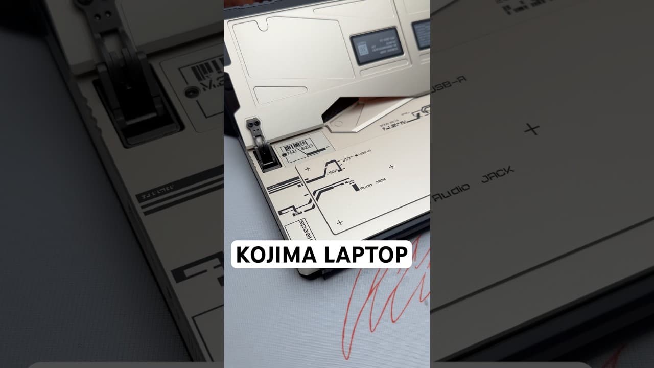 The ASUS ROG Flow Z13 Kojima is INSANE #pc #shorts #tech #technology