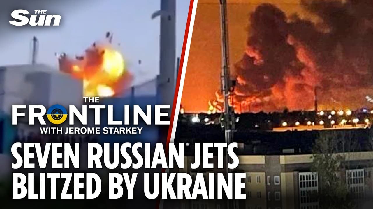 Russian Air Force blitzed as TWO top generals assassinated and Putin drones provoke NATO