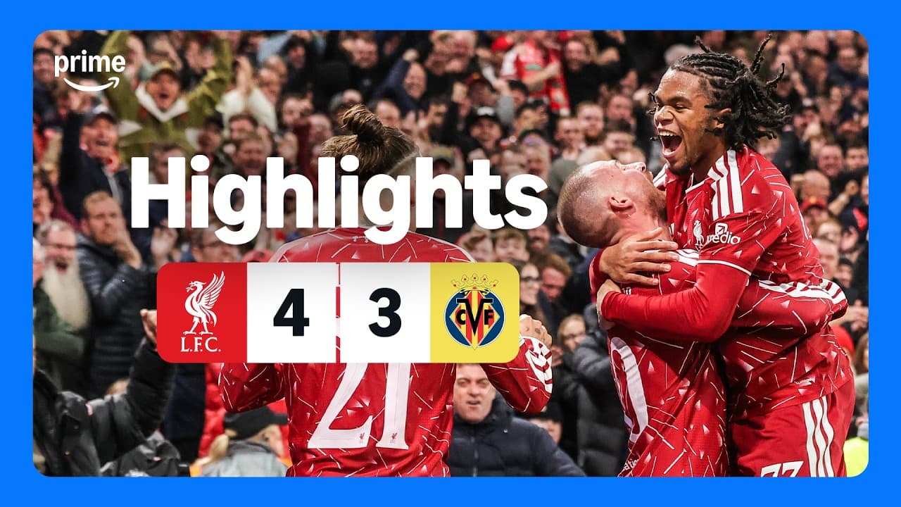 NGUMOHA inspires Anfield comeback 🔥 | Liverpool vs Villarreal | UEFA Champions League Highlights 🎥