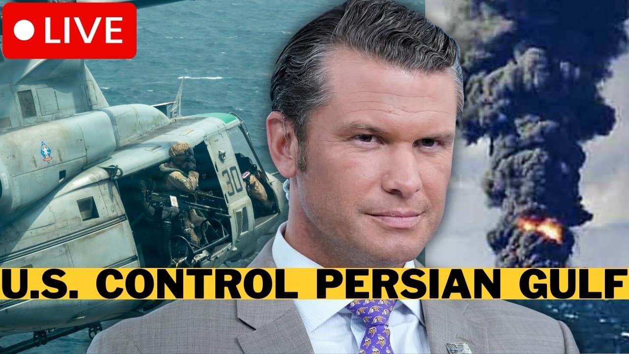 LIVE: U.S. Military HUGE Win In Iran - IRGC Oil Falls Apart