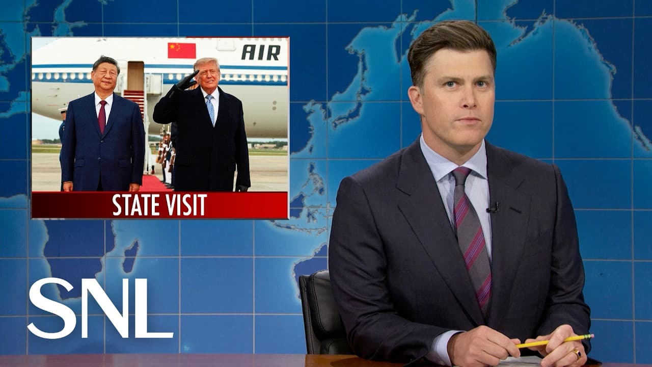 Weekend Update: Trump Picks Up China’s President from Airport, Netanyahu Addresses U.N. - SNL