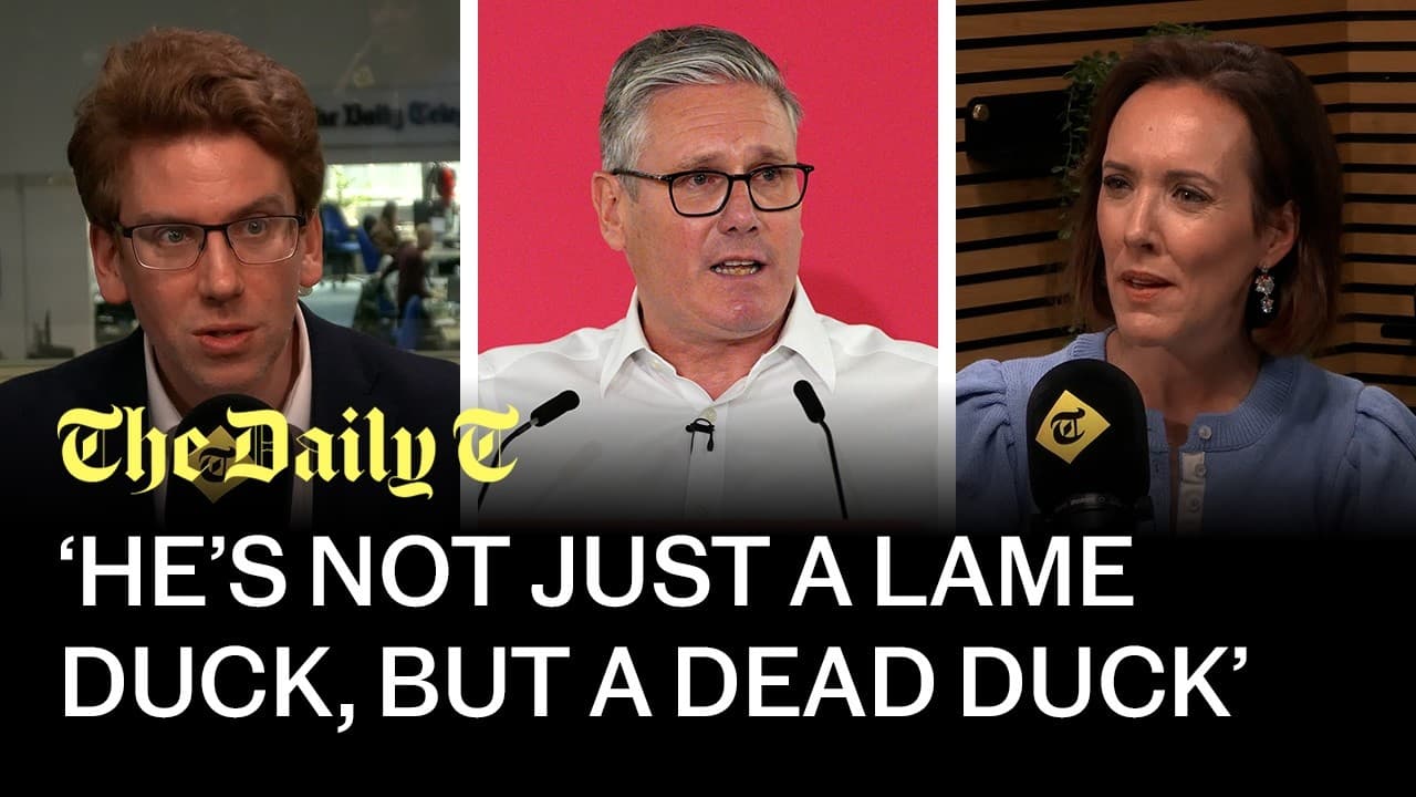‘Less authentic than AI’: Starmer's ‘reset’ speech rejected as rivals close in | The Daily T