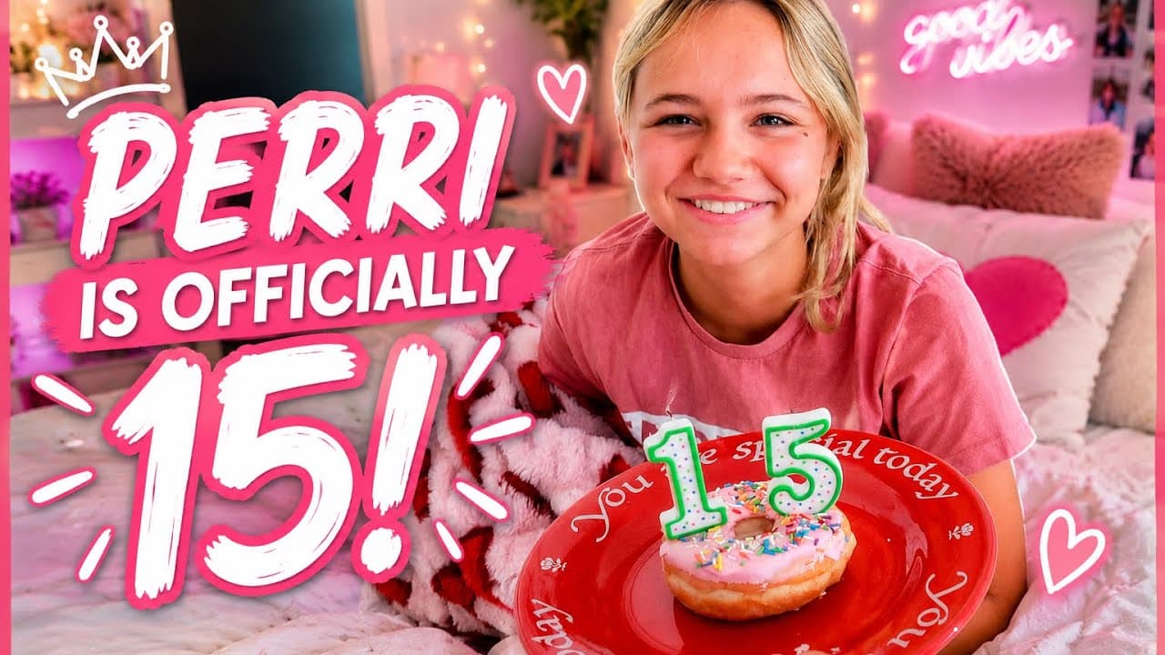 The Birthday Wake-Up Perri Waits for Every Year! 🎂