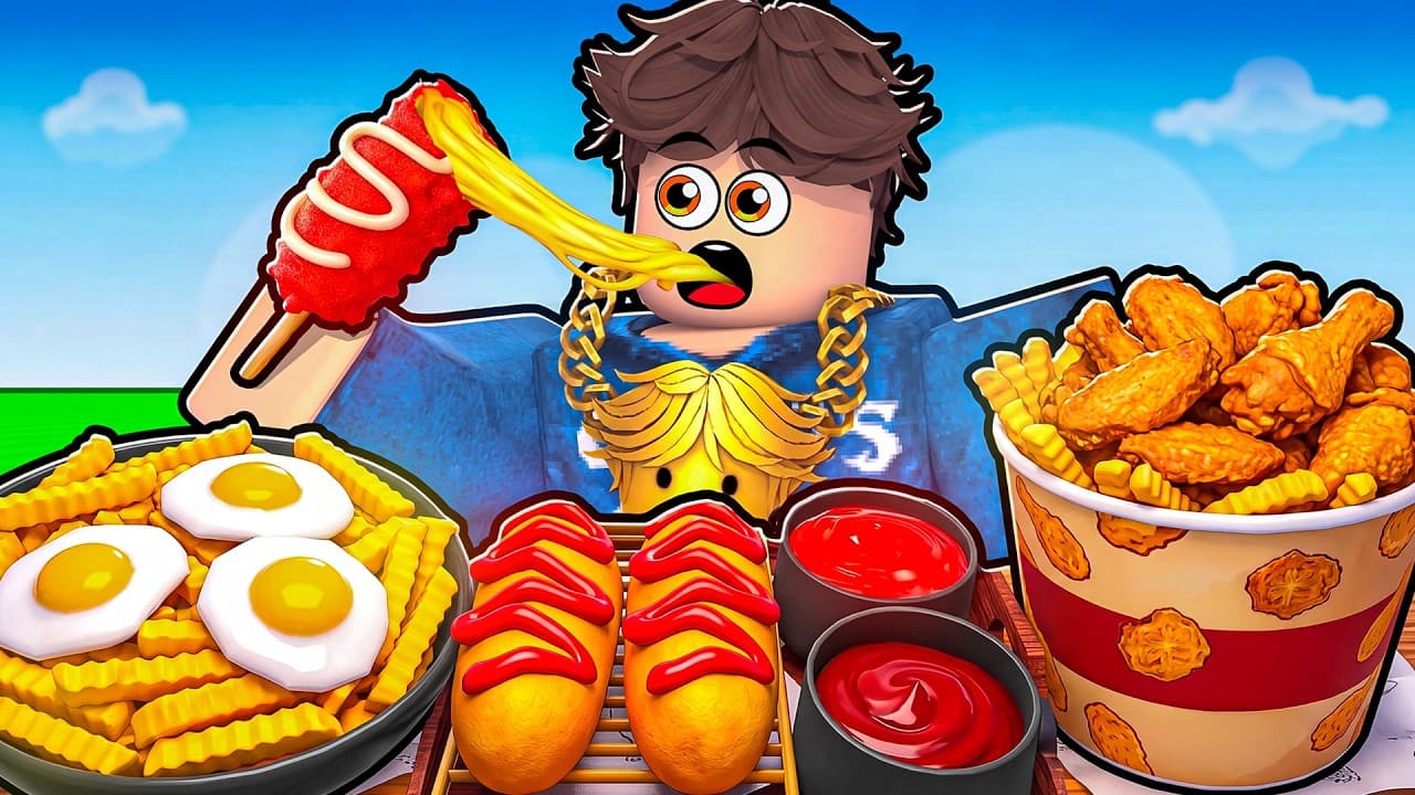 ROBLOX MUKBANG GAME..