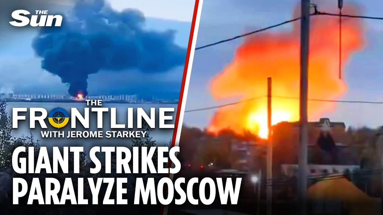 Moscow under attack as Russian oil on brink of bankruptcy and Ukrainian soldier fight underground