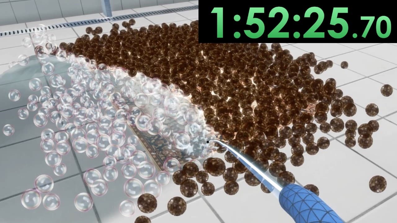 Let's Speedrun Carpet Cleaning Simulator