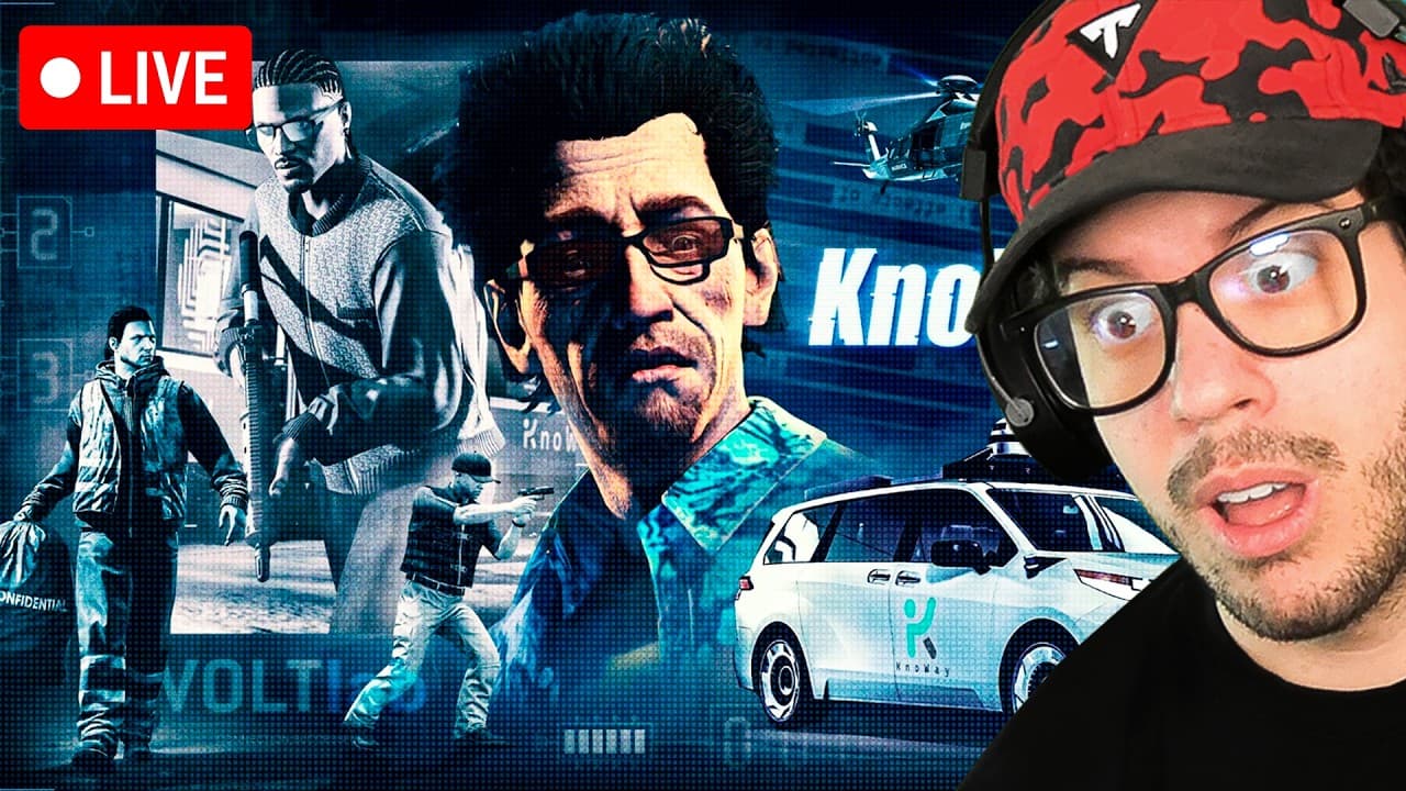 🔴 LIVE! - PLAYING the GTA 5 HEIST *KNOWAY OUT* in GTA ONLINE!