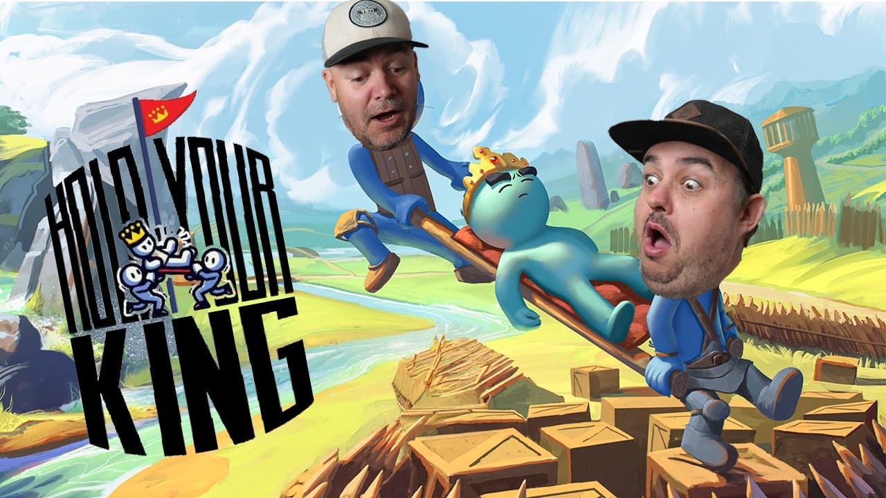 Daz & Will Play Hold Your King! Rage Bait Game!!