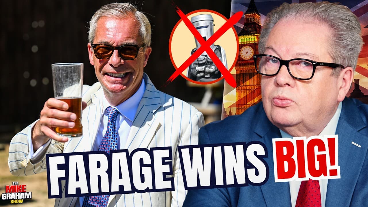 TMGS 14/08/2026 - LANDSLIDE victory in Clacton for Farage with 22,232 votes | UK Heatwave Returns