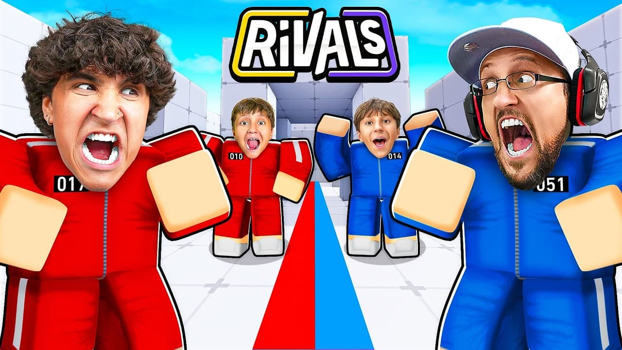 FGTeeV 2v2 in Roblox Rivals!